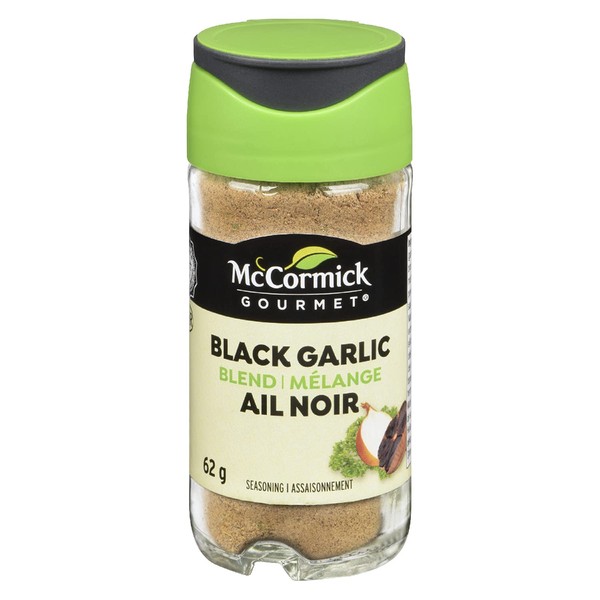 McCormick Gourmet, Premium quality Natural Herbs & Spices, Black Garlic Seasoning, 62g