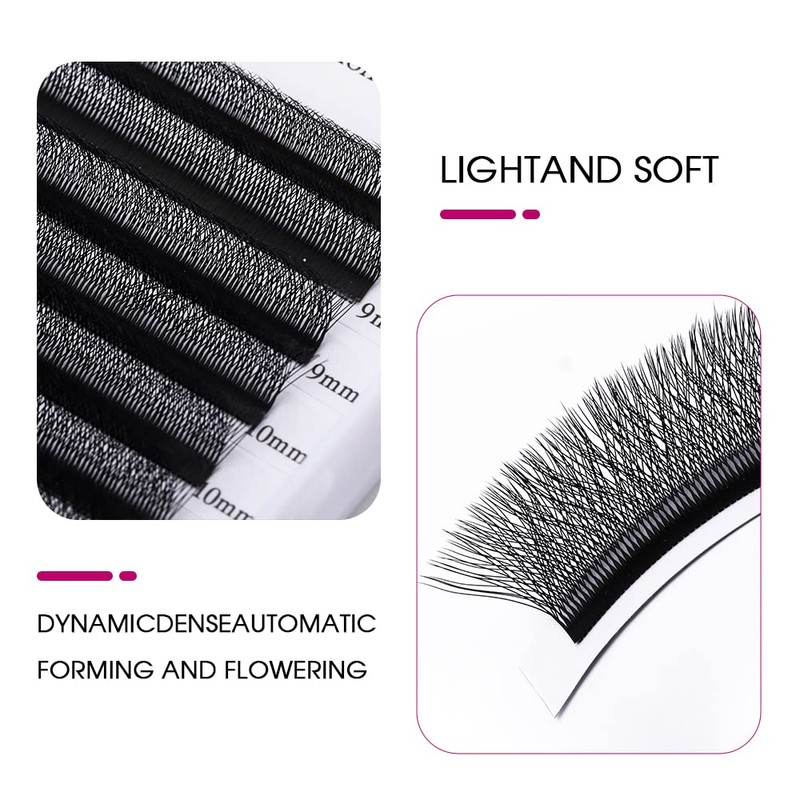 Eyelash Extension 5D W Prefabricated Individual Volume Eyelash Extensions Cluster