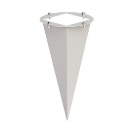 ledscom.de Garden Ground Spike for Garden Columns Stainless Steel 20 cm Diameter 110 mm