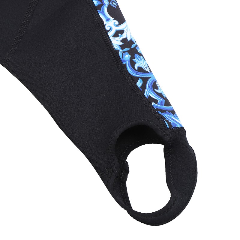 1.5MM Diving One Piece Swimsuit Sunscreen Long Sleeve for Snorkeling