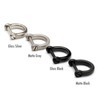 TUNUKE Titanium D-Ring Small Mini Screw-Type Keyring Keychain Carabiner Key