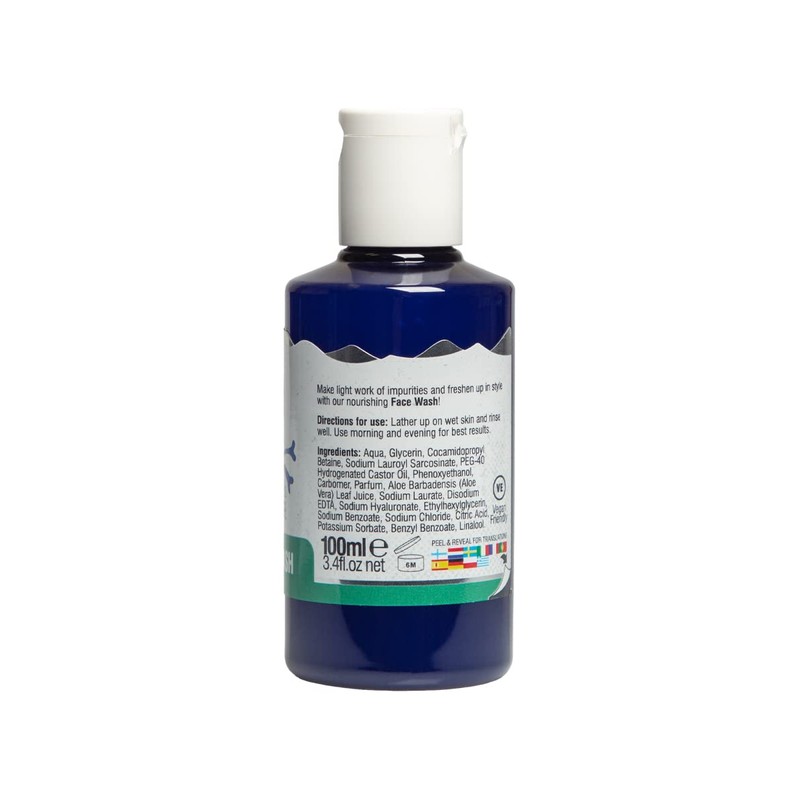The Bluebeards Revenge Face Wash For Men Nourishing, Hydrating and