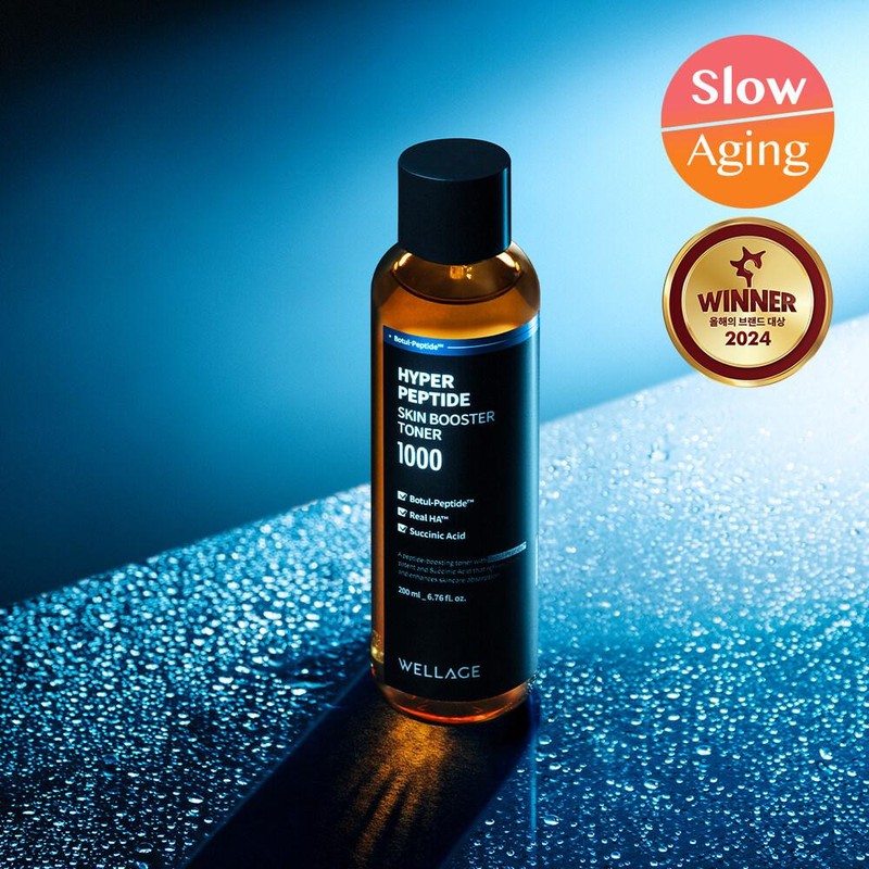 WELLAGE Hyper Peptide Skin Booster Toner 1000 200ml - WELLAGE