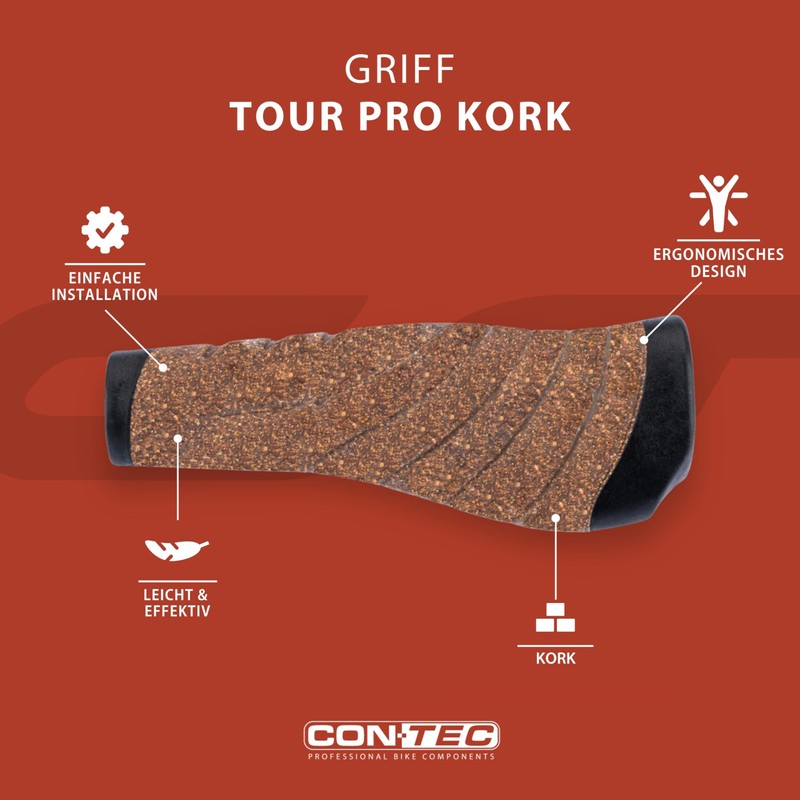 CONTEC Tour Pro Cork 135mm D2 Dual Component Gel Mix