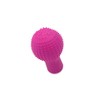 Partuto Pink Rubber Car Nonslip Round Gear Shift Knob Stick