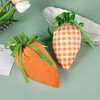 Easter Carrot Candy Bags – 4 Pack Handmade Fabric Treat