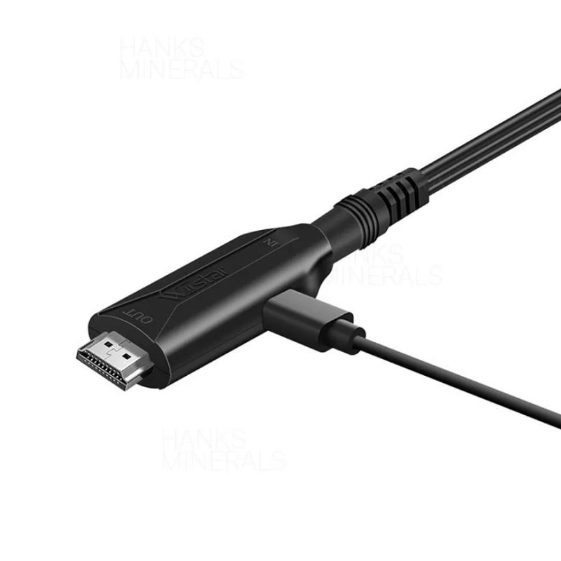 Hanks Minerals Converter PS2 To HDMI HD 1080P Cable AV