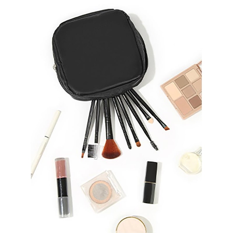 CHENGZI Cosmetic and Personal Items Organizer Bag Black