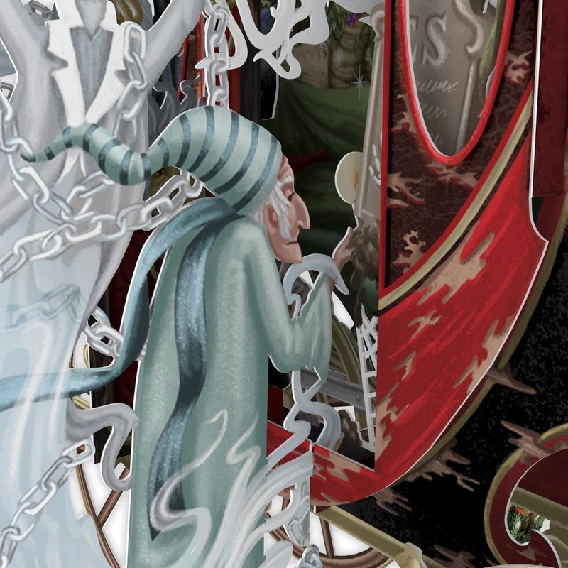 PAPER D'ART - CHRISTMAS CAROL - 3D CHRISTMAS CARD