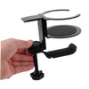 Zerodeko Rotating Headphone Hanger Clip Cup Holder Sturdy Under Desk