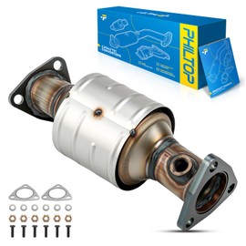 PHILTOP Catalytic Converter Kit Compatible with Nissan 2000-2004 Xterra 3.3L, 1999-2004 Frontier 3.3L Catalytic Converter for 16500, 641243, 93222, 0961446, 49477 (EPA Compliant)