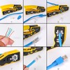 Brileine RJ45 Crimp Tool Pass Through RJ45 Crimper All-in-one Ethernet