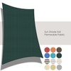 ECOOPTS 8'x12' HDPE Sun Shade Sail Rectangle Canopy Shades for