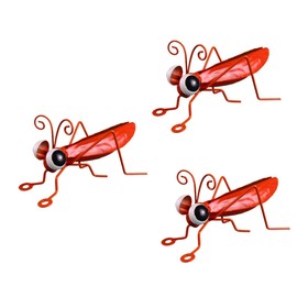 MERRYHAPY 3pcs Simulation Ornaments Iron Art Tropical Model Garden Decor Durable Structure with Coating for Outdoor and Indoor Use for Home Decoration and Landscaping