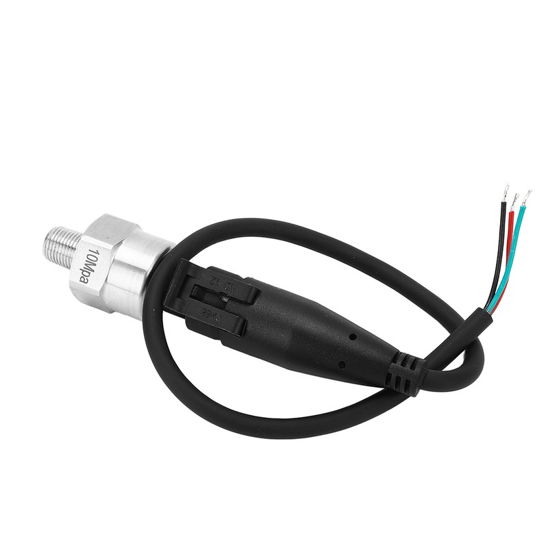 Pressure Transducer 0‑10Mpa Sender Stainless Steel Sensor 1/8in 27NPT Thread