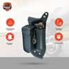 Daniel Smart Motorcycle Leather Crash Bar Bag Left Saddlebag Guard