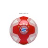 FC Bayern München Football | Size 5 | Red/White