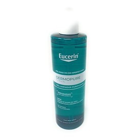 Eucerin Dermopure Clinical Gel Limpiador Facial y Corporal Purificante Reduce Exceso de Sebo Imperfecciones y Desobstruye Destapa Poros Reduce Espinil