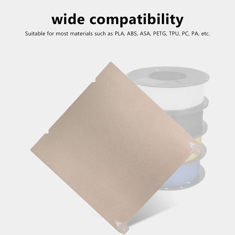 Double Side Texture PEI Build Plate Spring Steel Sheet 310x315MM