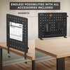 Mount-It! Clamp-On Pegboard Organizer | Adaptable Desk Storage for Home