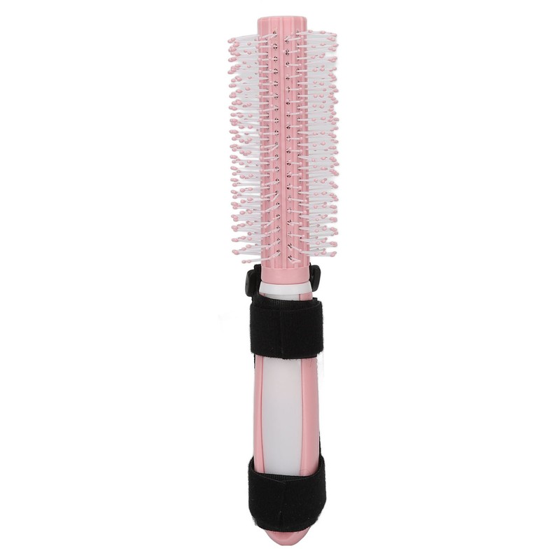 Handicapped Auxiliary Comb Portable Plastic Handle Comb Hair Brush for