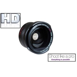 Ultra HD Panoramic Fisheye Lens for Sony Alpha A5000 A5100 ILCE-5000 ILCE-5100 (40.5mm Compatible)