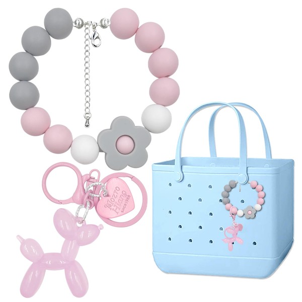 OVOEAGLET Bag Charms for Bogg Bag Accessories,Silicon Bogg Bag Charm,