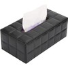 KINGFOM PU Leather Cosmetic Tissues Box Tissue Box Tissue Box