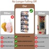 KYEVIS Over The Door Hat Organizer for Baseball Caps, Hold