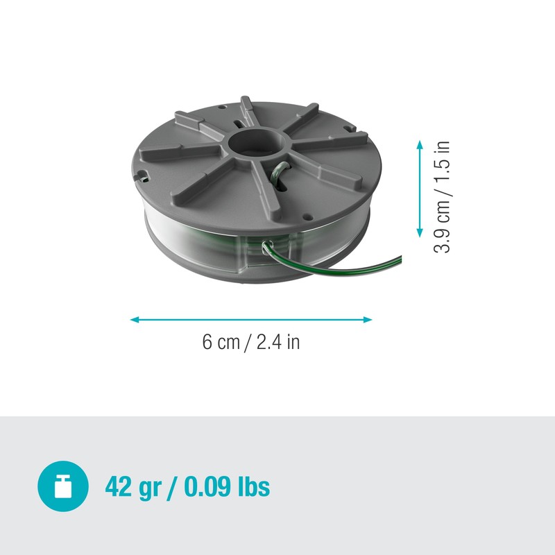 GARDENA Replacement Thread Spool 2.0mm for PowerTrim