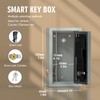 WeHere Smart Key Lock Box Wall Mount, Key Cabinet with