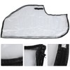 Golf Rainproof Bag Cover,Portable PVC Transparent Dustproof Waterproof Golf Bag
