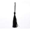 20 Black Silky 13.5cm Keychain Tassels for Curtains, Cushions, Art and Crafts