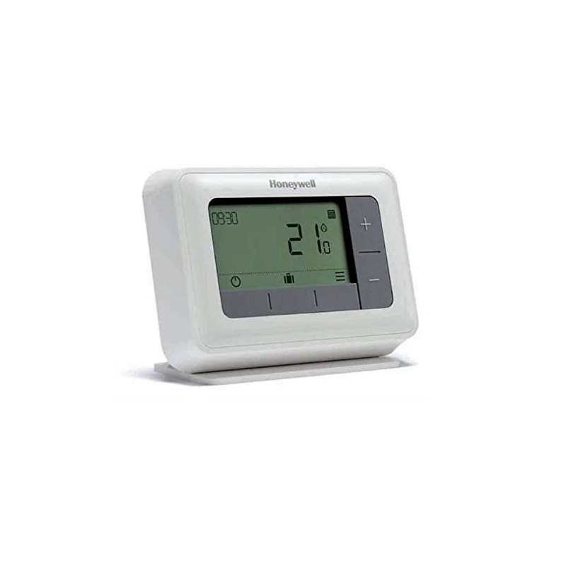 Honeywell T4H110A1021 T4 7 Day Programmable Thermostat, 230 V, White