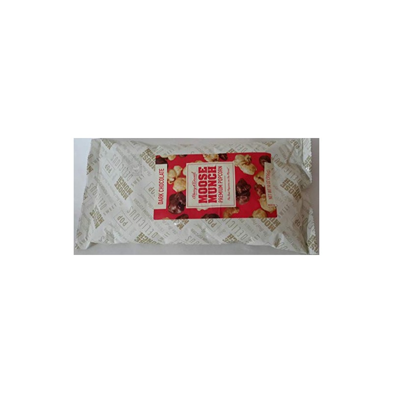 Harry & David, Moose Munch Gourmet Popcorn, Dark Chocolate, 14