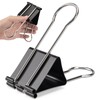 OWLKELA 2.4 inch Extra Jumbo Binder Clips 2 Pcs, Large