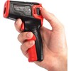 VViViD Infrared Digital Thermometer Gun with Laser Sight and LED