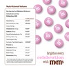 M&M’S WORLD Pink Milk Chocolate Candy 2lb Resealable Pack for