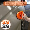 FveVqe 4 PCS Dent Puller, Powerful Car Dent Puller, Car