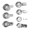 7Pcs Measuring Cups Set Stainless Steel Stackable Multifunctional Metal Nesting