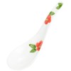 有田焼 Uncle Mountain Kiln Fired Ceramic Spoon Red Camellias r2147