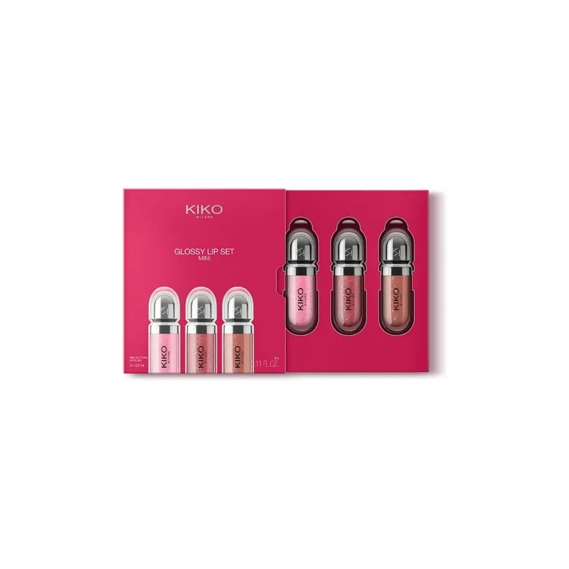 Kiko Milano Gloss Mini Set De 3 Piezas Glossy Lip