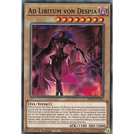 MP22-DE192 - Ad Libitum by Despia - Common - German - 1st Edition - in Set with Ultrapro Toploader - Yugioh