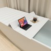 Bathtub Tray, Foldable Anti-dust Bathtub Cover Bath Insulation Cover, PVC