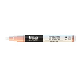 Liquitex 4620810 2-4 mm Fine Nib Paint Marker - Light Portrait Pink