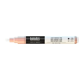 Liquitex 4620810 2-4 mm Fine Nib Paint Marker - Light Portrait Pink