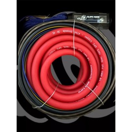SLAPZ audio 1/0 OFC Car Amplifier Wire Kit With High End RCA And ANL Fuse