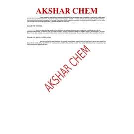 Stone of Alumbre - Phitkari - White Alum - Natural Piedra de Alumbre Alum Stone - 500g