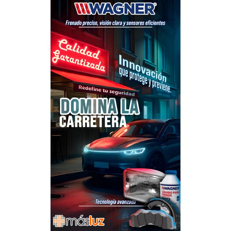 Faros (2 Piezas) Luces Altas Y Bajas Supra 86/93 Wagner