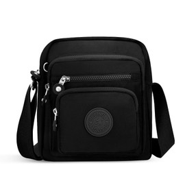 NEWIROVE Cross Body Bag Women Shoulder Bags Women Satchel Bag Women Large Capacity Women's Crossbody Bag Lightweight Cross Over Body Bags Gift for Women Casual, Sport and Working,Black